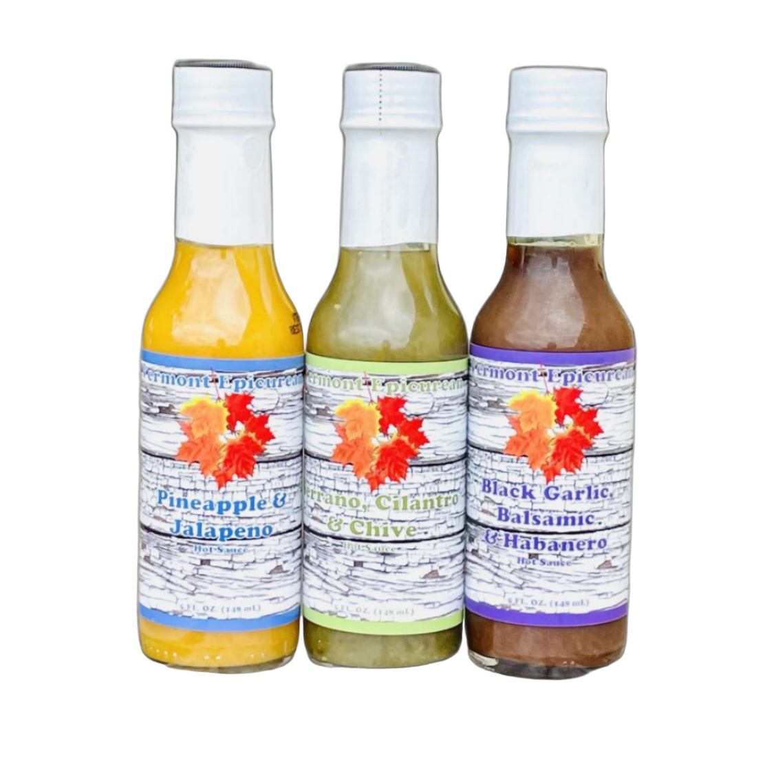 Vermont Epicurean Hot Sauce 3 pack